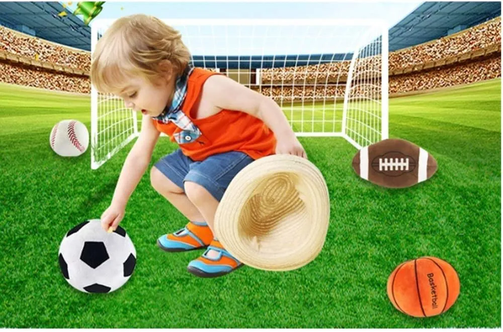 landslide whenever render enforce abandon Decoration Soft Sports Toy Gift (Orange) 18'Basketball Plush Pillow Fluffy Durable Stuffed Football Throw Pillow Ball Sports,Ball Pillow Soft Durable Sports Toy Sofa Room 