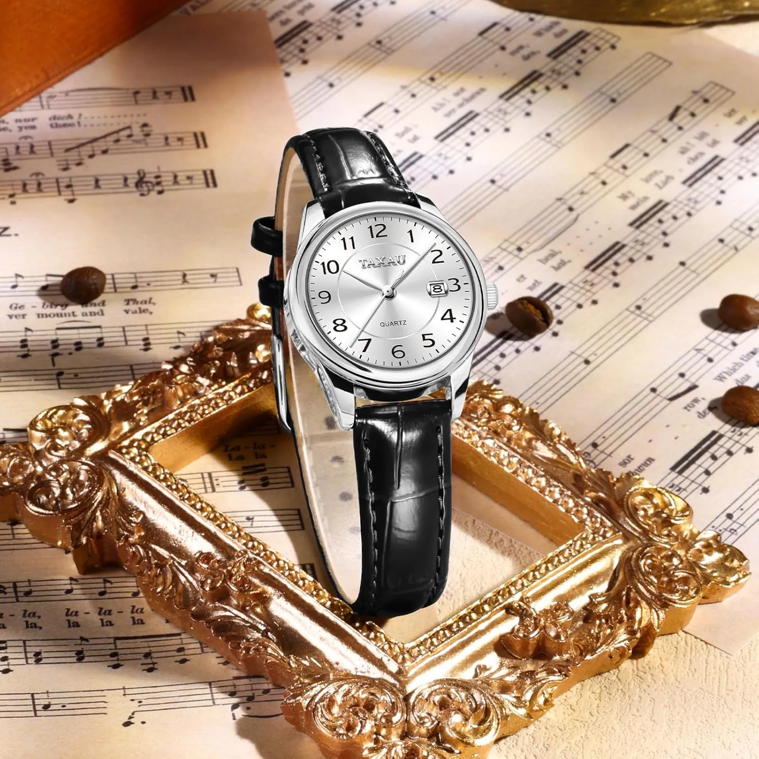 Leather Date Dainty Business Dress Luxury Analog Quartz Minimalist Waterproof Analog Quartz Ladies Watch Women's Wrist Watches regrettable coefficient migrant axis Watches for Women Causal Classic 