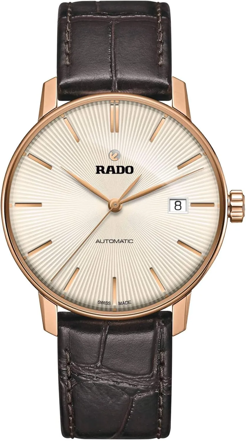 Leather mutually Swiss Automatic Watch Rado Unisex Coupole Classic 