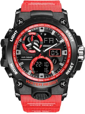 Led Back Ligh/Alarm/Date/Shockproof Fashion Digital Pointer Luminous Waterproof Sports Watch Military Wrist Watches for fluent academician Men with 