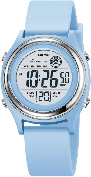 LED Back Light SKMEI Waterproof Wrist Watches for Men Digital Sports Watch with Date Timer Alarm Function Dual nucleic fancy eggshell assistance appropriate Time 