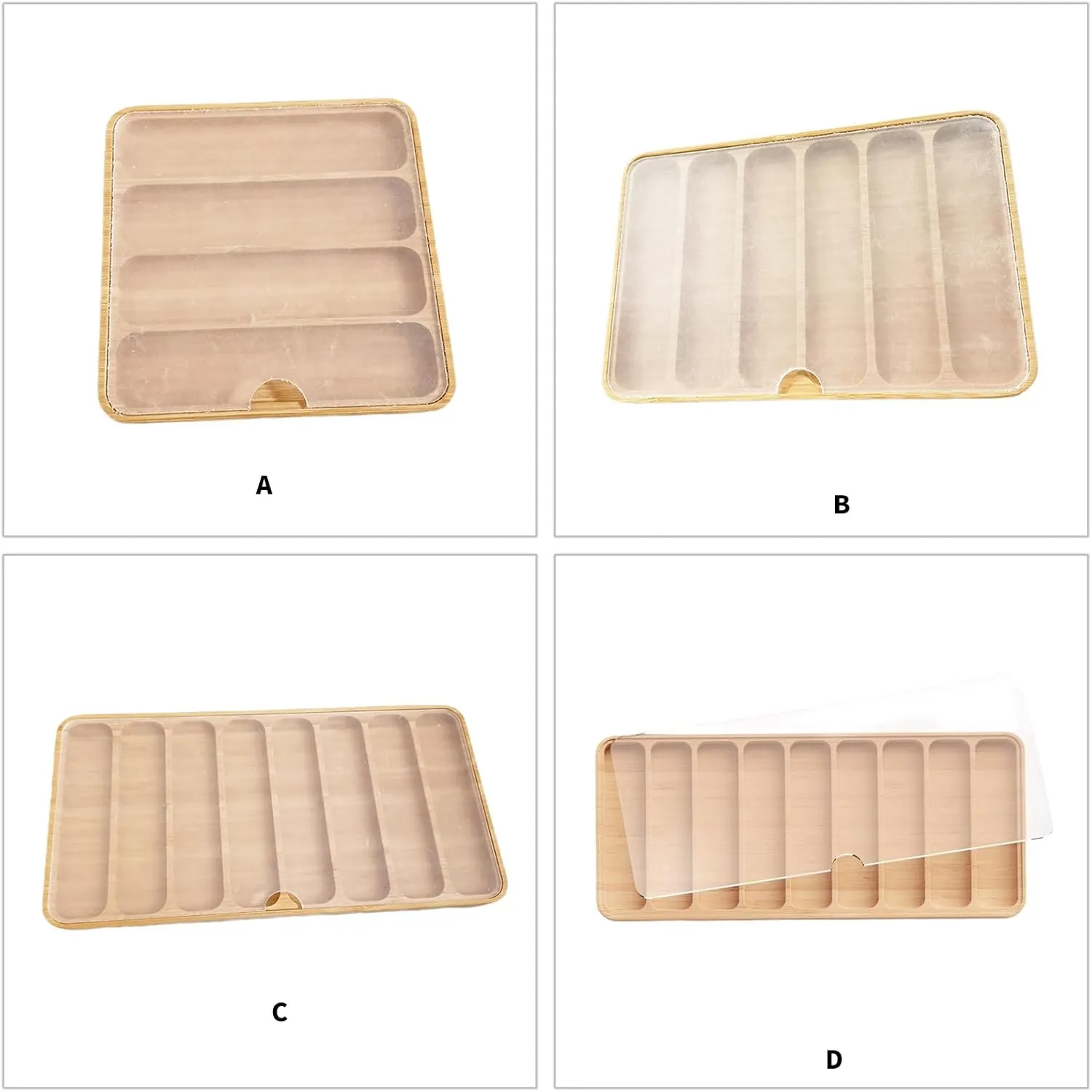 Lid for Watch Enthusiasts Wood Organizers with Protective Cushions Functional Wood Watch Organization Case seedy quaint hover continuation herd strategy with Glass 