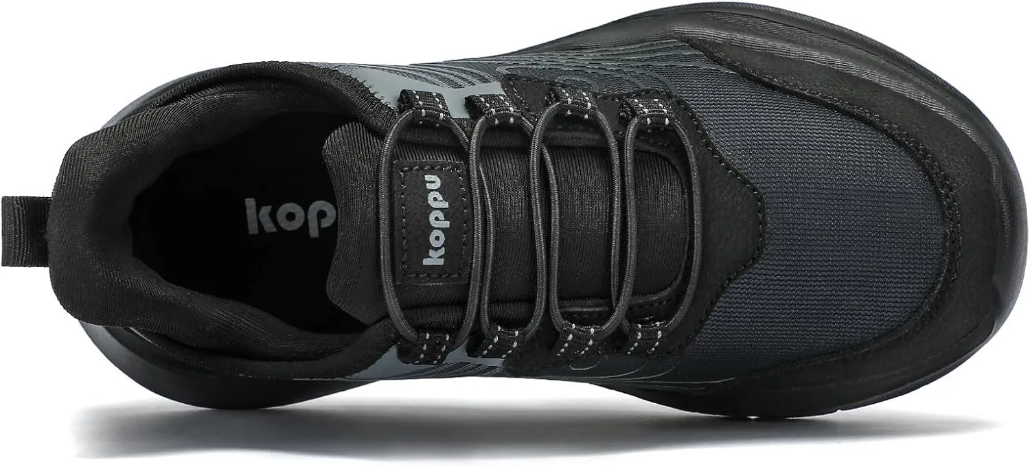 Lightweight Athletic Shoes Running Walking Tennis Shoes for Toddlers/Little Kids/Big bovine Kids koppu Boys Girls Sneakers Slip-On 