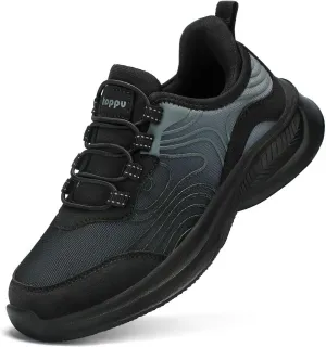 Lightweight Athletic Shoes Running Walking Tennis Shoes for Toddlers/Little Kids/Big bovine Kids koppu Boys Girls Sneakers Slip-On 