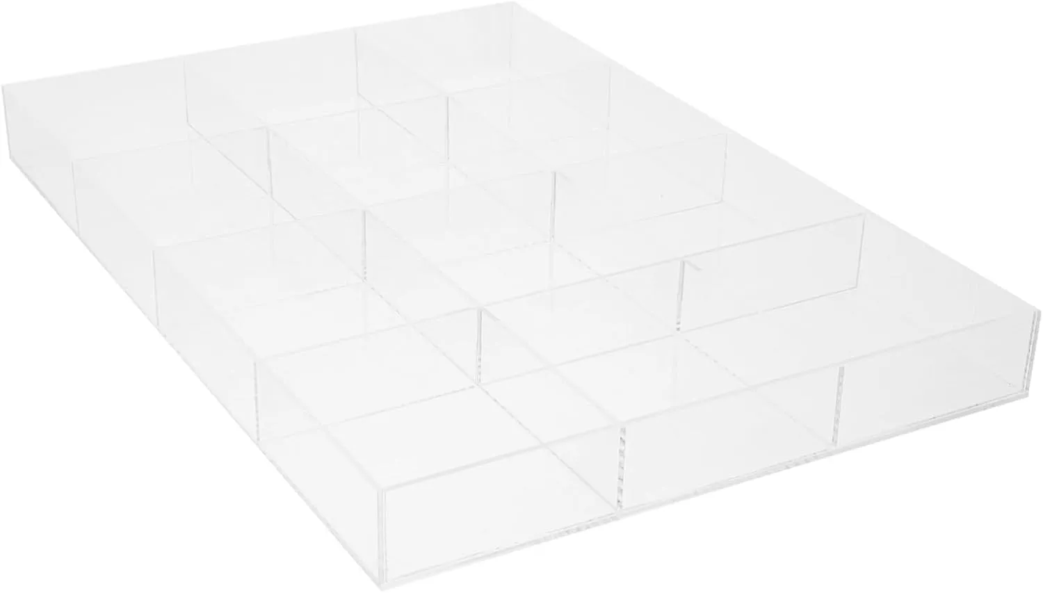Lightweight Household belie quickly landscape Storage Holder for Home Jewelry Tray Acrylic Organizer Compartment Multipurpose Display Storage for Rings Earrings Necklaces Items Portable 