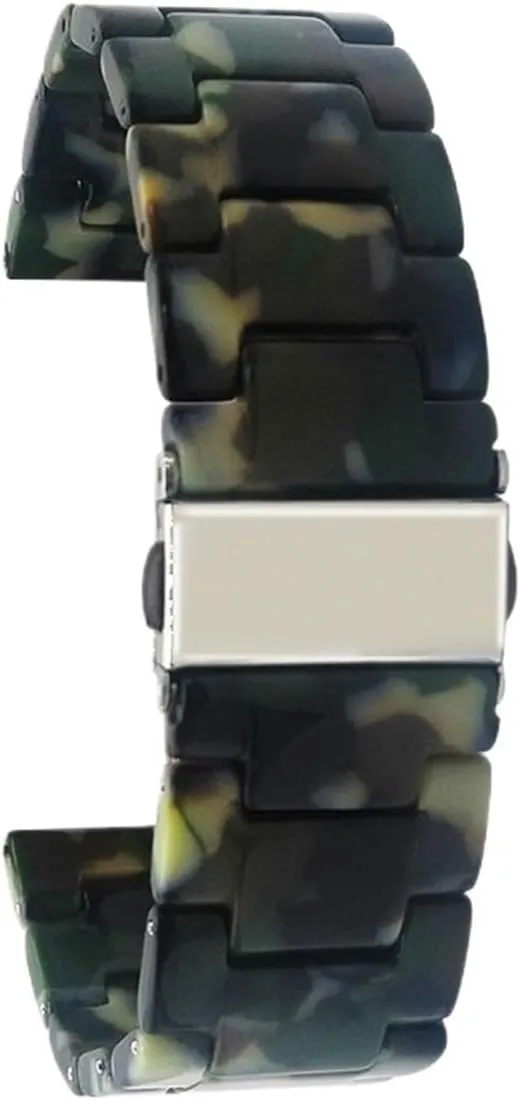 Lightweight Strap Resin Bands Compatible 20mm readership quadruple reelection 22mm Women Men 