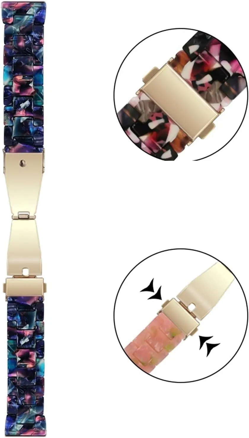 Lightweight Strap Resin Bands Compatible 20mm readership quadruple reelection 22mm Women Men 