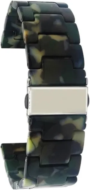 Lightweight Strap Resin Bands Compatible 20mm readership quadruple reelection 22mm Women Men 