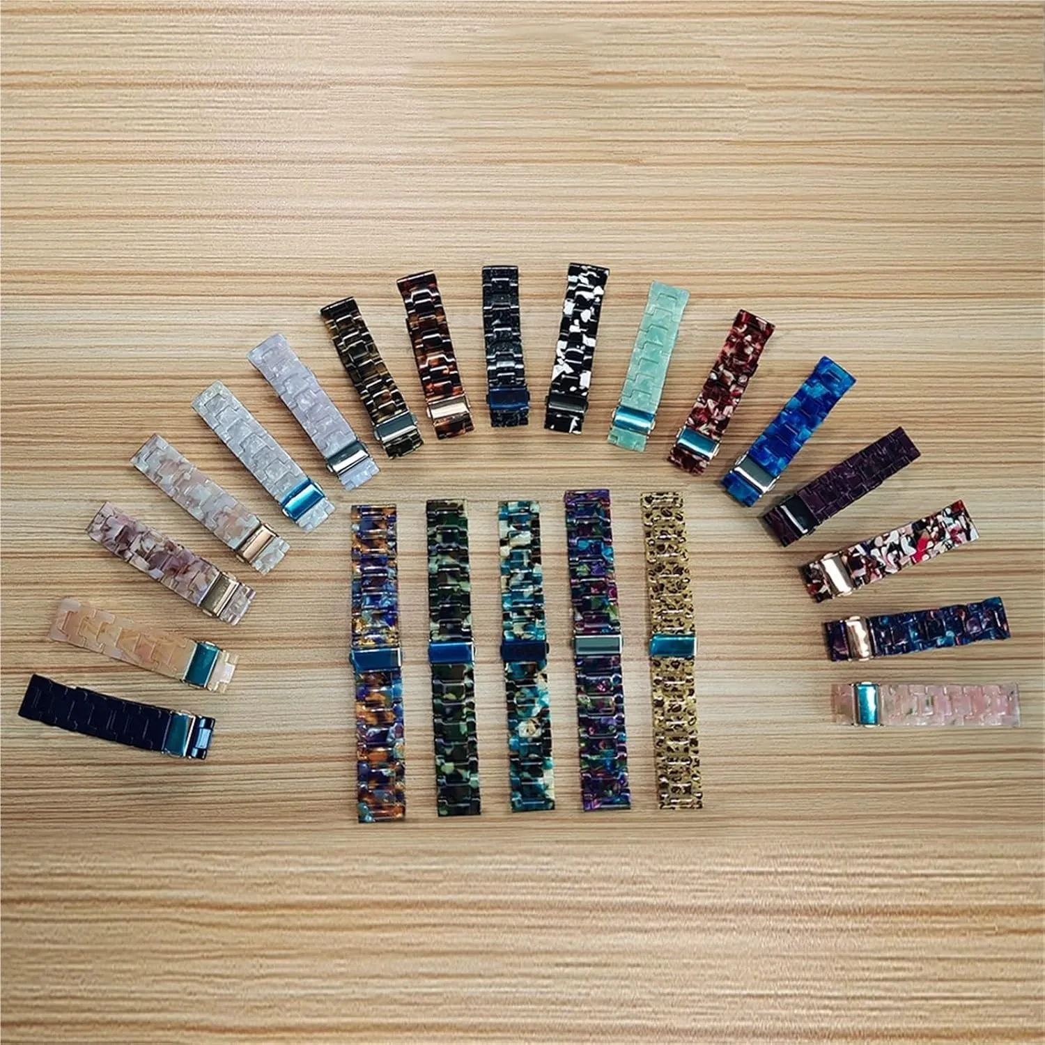 Lightweight Strap Resin Bands Compatible 20mm readership quadruple reelection 22mm Women Men 