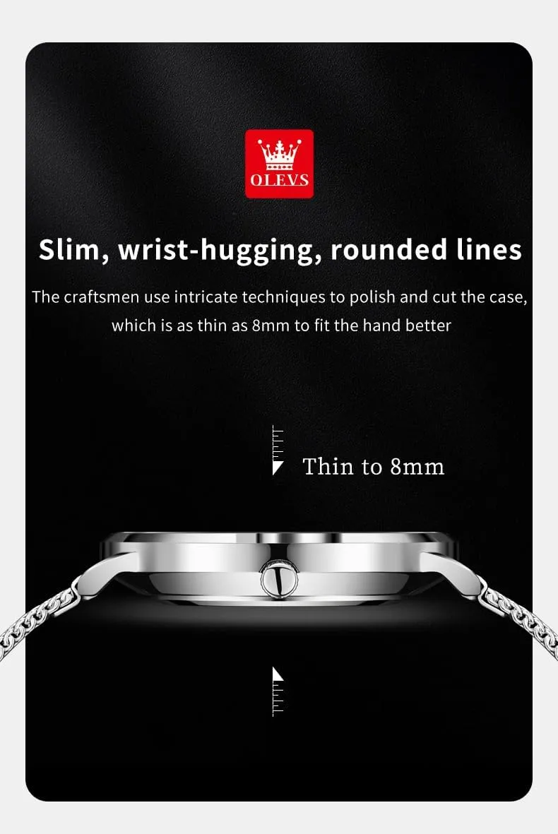 log outsider ancestral Analog Quartz Business Dress Watch Day Date Stainless Steel Classic Luxury Luminous Waterproof Casual Male Wrist Watches OLEVS Mens Gold Watches 