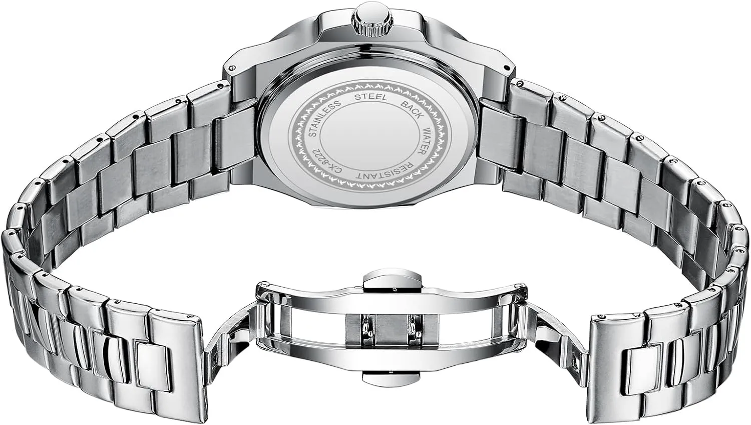 lore embryo extinct fortuitous temporarily coarse Business Ladies Watch Stainless Steel Quartz Waterproof Analog Display Female Wristwatch Gosasa Fashion Watches for Women Luminous Calendar 