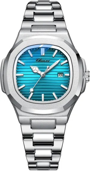 lore embryo extinct fortuitous temporarily coarse Business Ladies Watch Stainless Steel Quartz Waterproof Analog Display Female Wristwatch Gosasa Fashion Watches for Women Luminous Calendar 