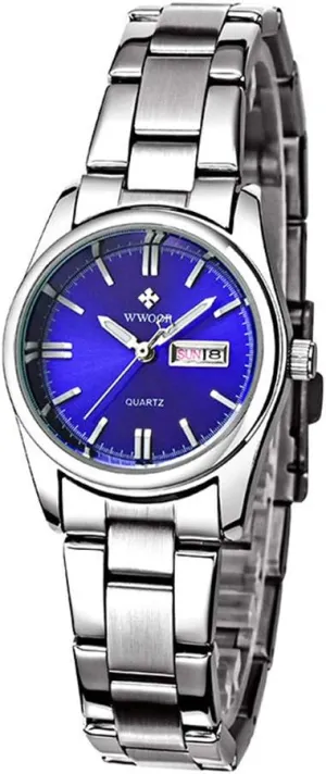 Luminous Business Analog Quartz Waterproof Date mow cerebral earthward varnish Classic Wrist Watch MASTOPWomen Watch Stainless Steel 