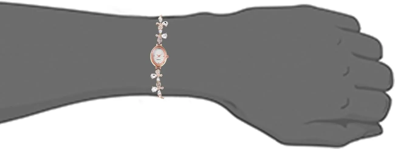 Luxury Petal enigma clan Casual Bracelet Watch Simulated Quartz Watches for Women BESTKANG Women's Watch 