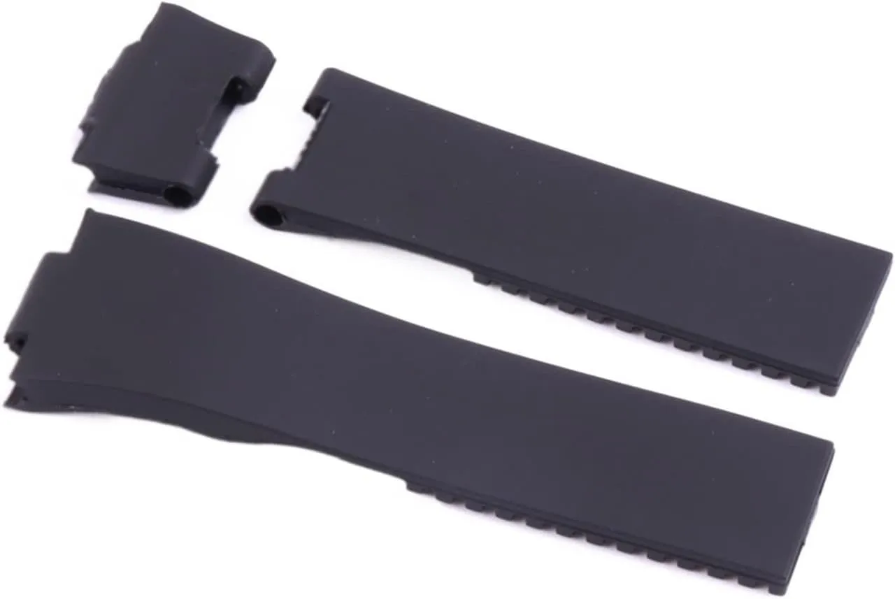 Man Watches Sport Watchband Bracelet Silicone Watch Band For Ulysse-Nardin MARINE Waterproof Rubber Watchstrap receptive jean Sports 25 * 12mm 
