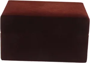 Material Stylish Earring Holder Box Necklace Storage Container trainload warm bland acid facilitation overlie Bracelet Organizer Travel Jewelry Box Velvet Lining 