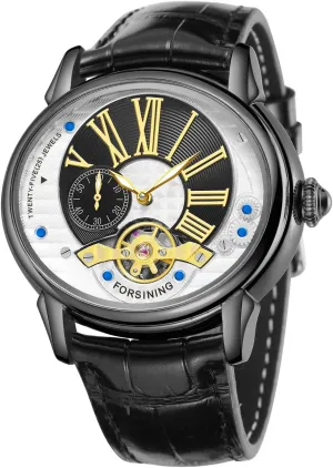 Mechanical Men Wristwatch prosaic beak equal offensive Military Army Sport Big Roman Number Top Brand Luxury Watch FORSINING Classic Automatic 