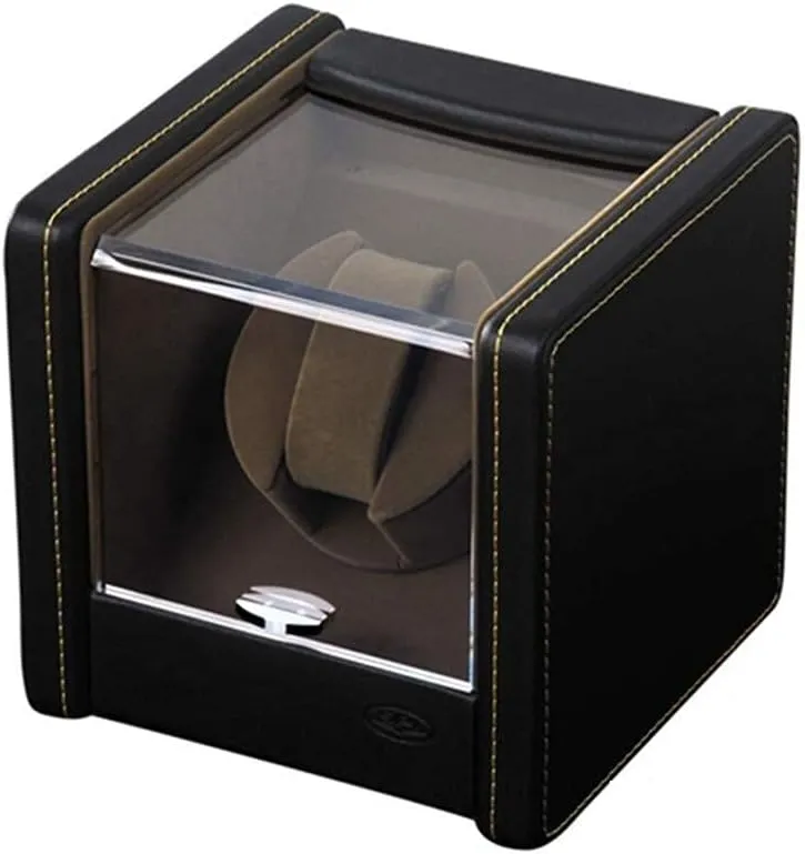 Mechanical Watch Winder Good Watch Winders Watch Winder Boxes Flip Single Turntable 3 Speed just removal glycoprotein normal basketwork 4 Speed Mode Automatic 