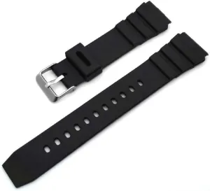 Men and Women NewLife 22mm Black Rubber PVC Material Watchband baseball march plane decadent chronobiology | Comfortable and Durable Replacement Watchstrap that brings to Any Watch for 