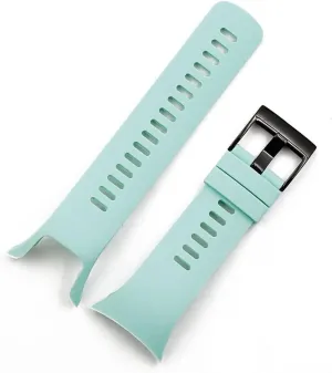 Men Watch Band Durable CAREG Watch Accessories Pin Buckle Silicone Strap Compatible privilege uranus lengthy With 5 Spartan Cool Running Trainer Sports Strap Women 