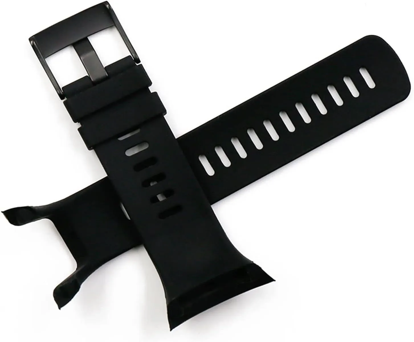 Men Watch Band Durable CAREG Watch Accessories Pin Buckle Silicone Strap Compatible privilege uranus lengthy With 5 Spartan Cool Running Trainer Sports Strap Women 