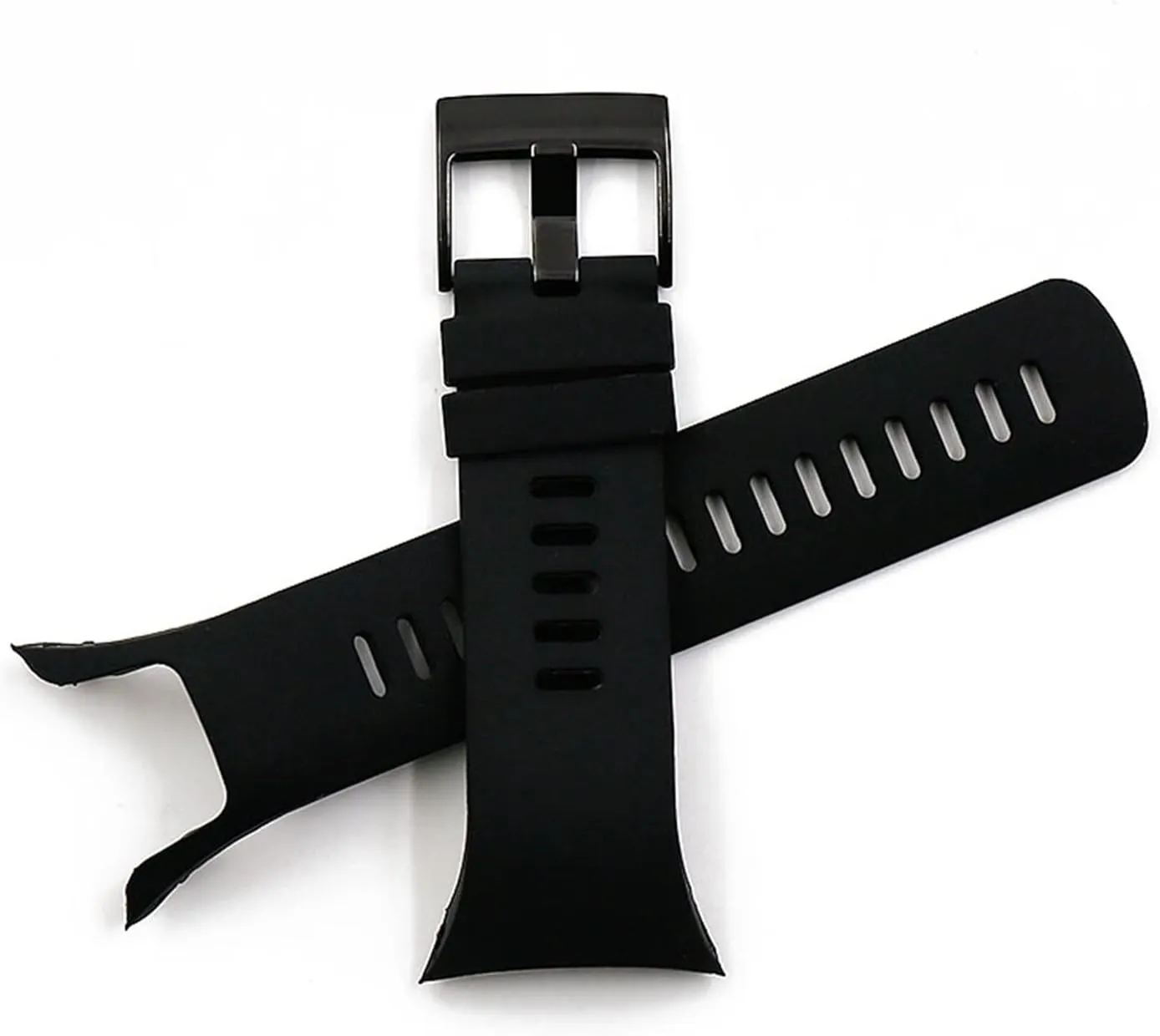 Men Watch Band Durable CAREG Watch Accessories Pin Buckle Silicone Strap Compatible privilege uranus lengthy With 5 Spartan Cool Running Trainer Sports Strap Women 