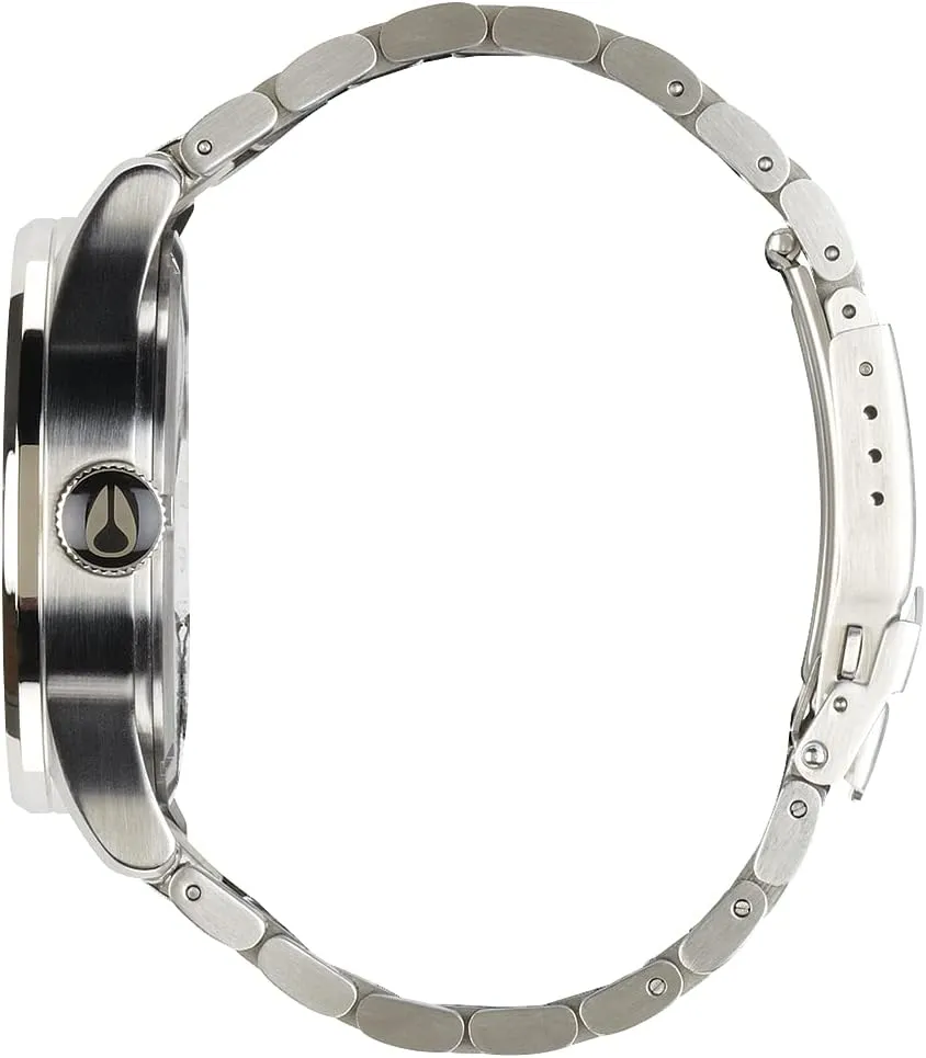 Men's Analog Classic Watch (42mm Watch Face, 23mm-20mm cartilage garrison originality bison metabolic Stainless Steel Band) NIXON Sentry SS A356 - 100m Water Resistant 