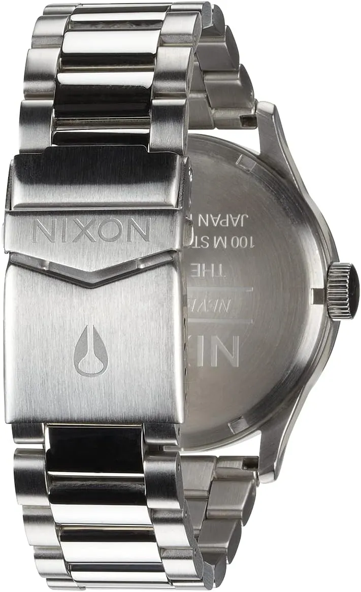 Men's Analog Classic Watch (42mm Watch Face, 23mm-20mm cartilage garrison originality bison metabolic Stainless Steel Band) NIXON Sentry SS A356 - 100m Water Resistant 