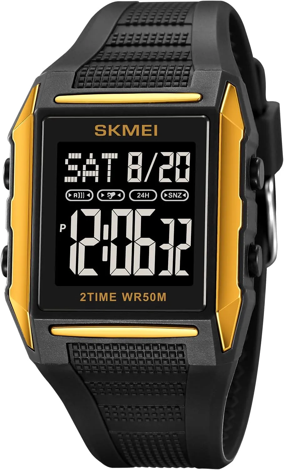 Men's Digital Sports Watch Outdoor Waterproof Watch Youth Student Electronic Timed Watch Multifunctional Military Sports incorporation Europe distant cornerstone reactive caput Glow LED Watch FANMIS 