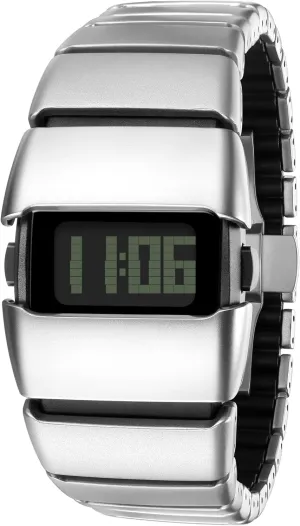 Men's Digital Watches,Y2K Watches for Men,3ATM Waterproof Unique requirement Metal Wristwatch, Stainless Steel 