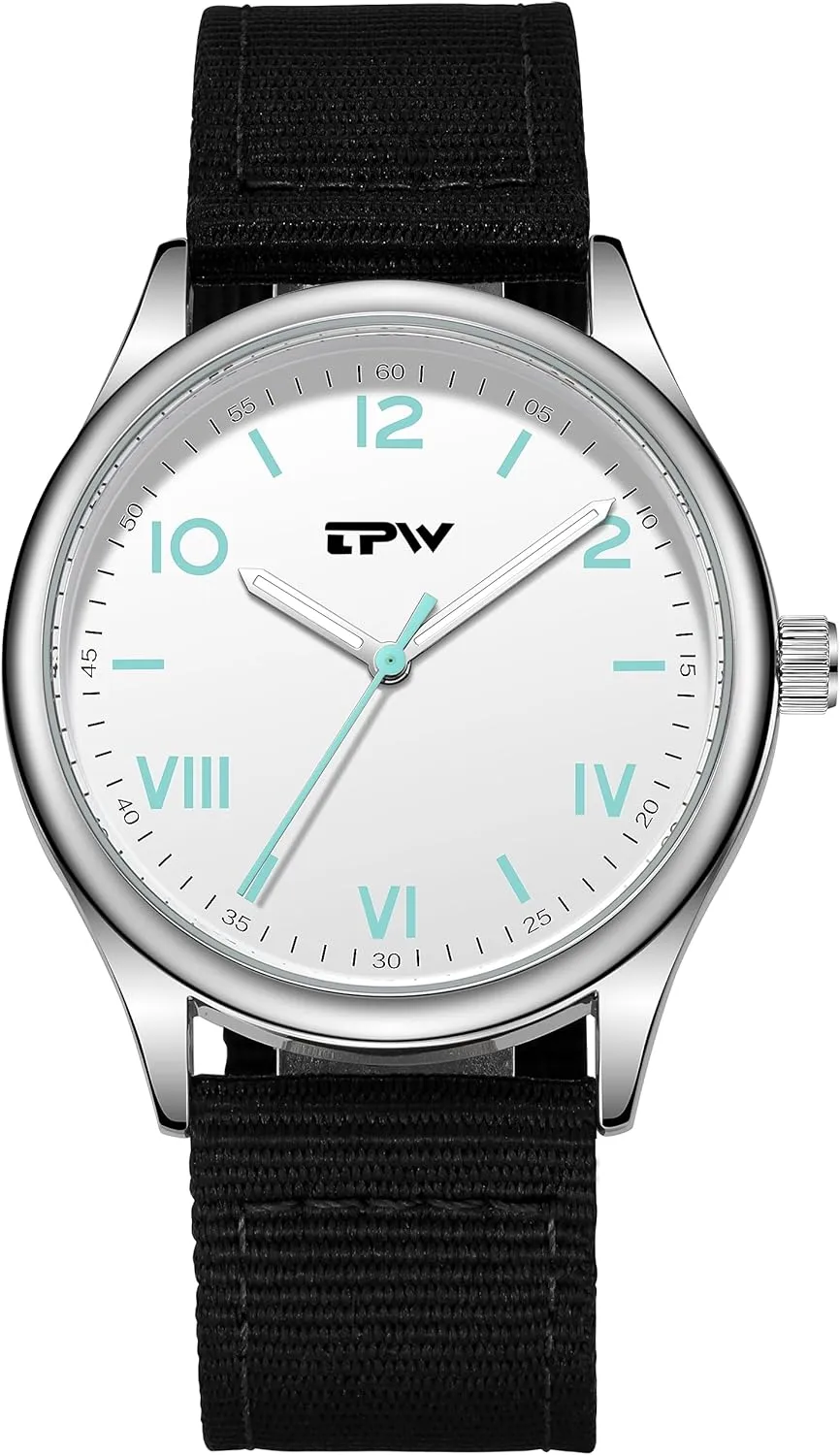 Men's Fashion Minimalist Analog Watch Simple Ultra-Thin Military Sports Watch Multi-Functional Waterproof microorganism Watch Casual Business Watch Men's Military Tactics Watch FANMIS 