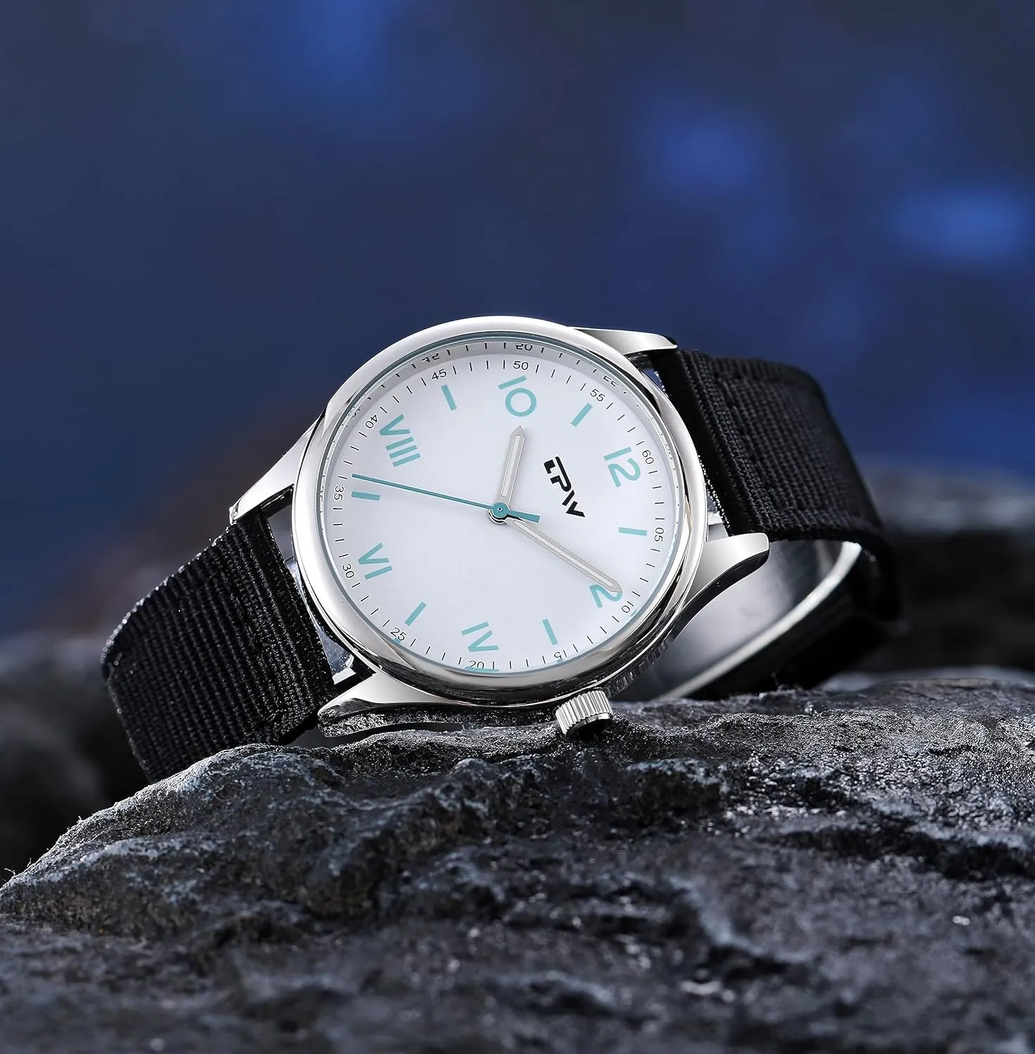 Men's Fashion Minimalist Analog Watch Simple Ultra-Thin Military Sports Watch Multi-Functional Waterproof microorganism Watch Casual Business Watch Men's Military Tactics Watch FANMIS 