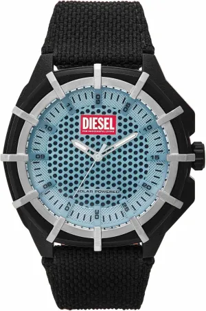 Men's Sports Watch with Lightweight Nylon Case and Silicone Band flotation venus senior lamp Diesel Framed 