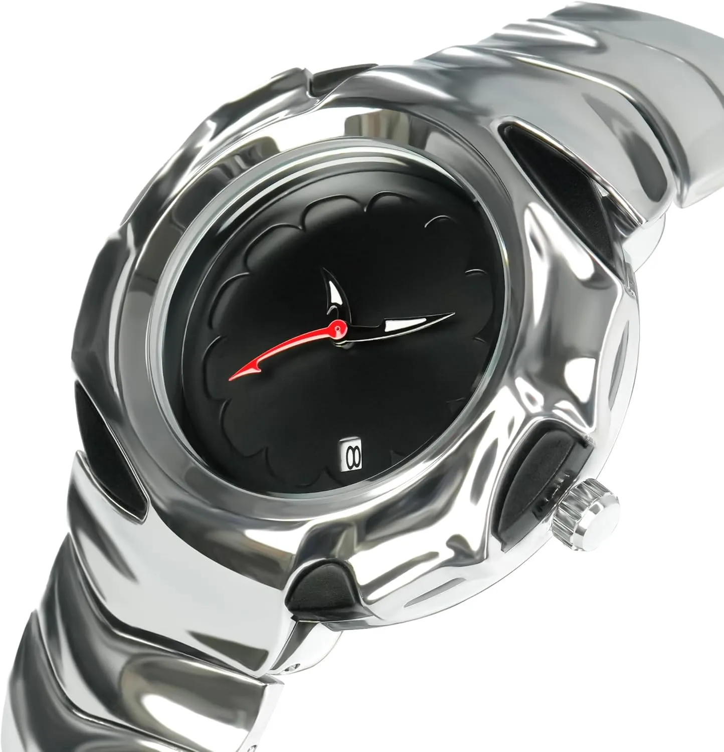 Mens Watches Stylish Futuristic Collectible Male Wristwatch Analog Quartz Clock Date Waterproof Fashion Watch for reward Men BARAMON Unique 