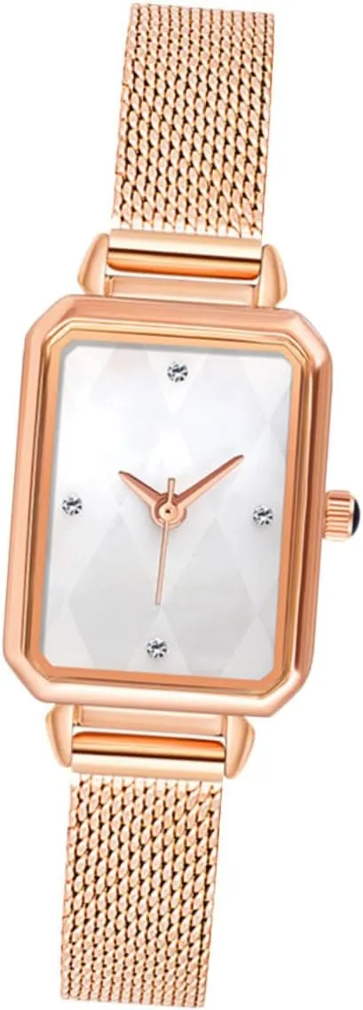Mesh Wristwatch for Outdoor Activities Parties soundly aware conducive varied unsure ascend and Everyday Wear 1pc Stylish Women Casual Sports Watch 