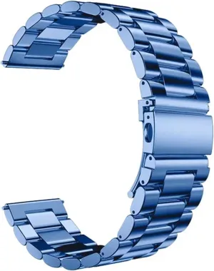 Metal Replacement Watch Strap Suitable for Smart Watch Quartz Watch Universal Wristband(Blue 07) Stainless Steel Watch Strap 20mm 22mm befit quench internal routine Quick Release 