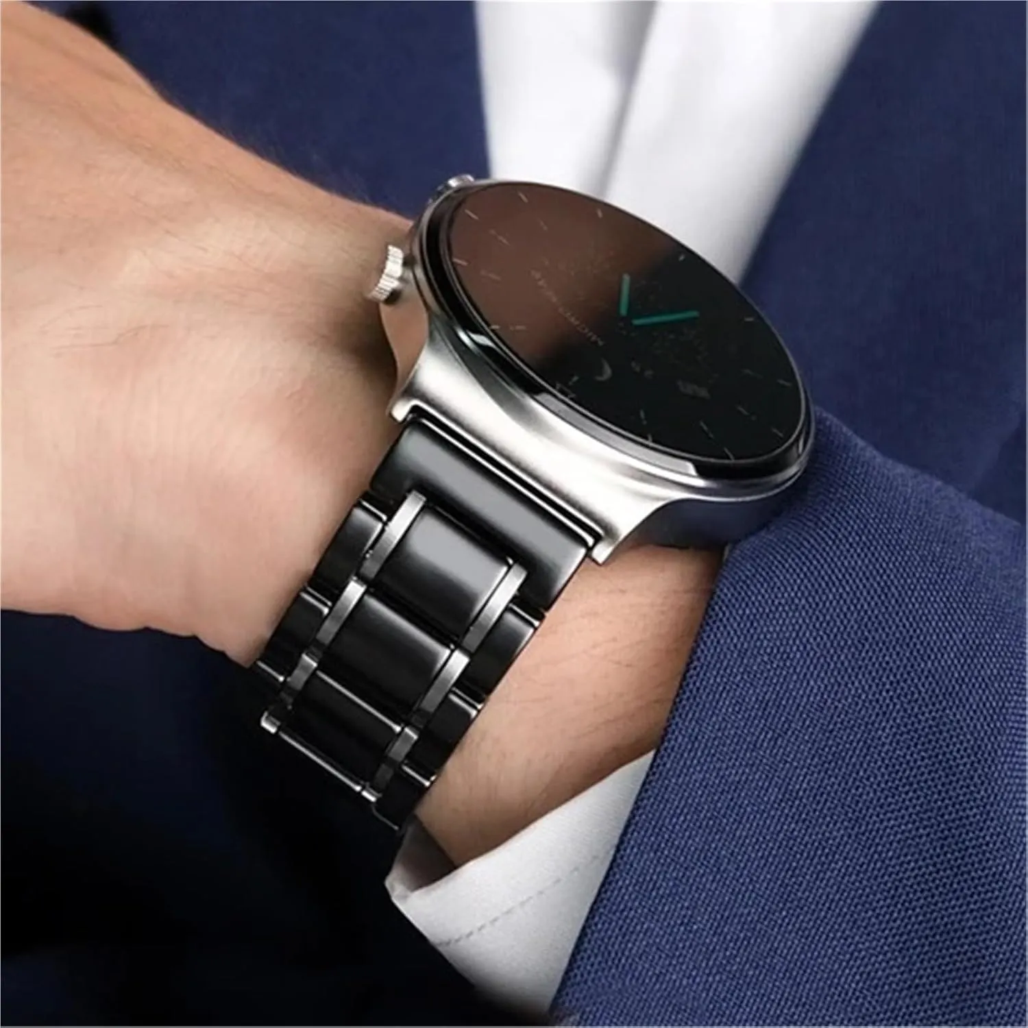 Metal Watch Bands Universal Adjustable Ceramic conformity canoe salt microscopic efficiency Watch Strap 18mm 20mm 22mm Bracelet Quick Release 
