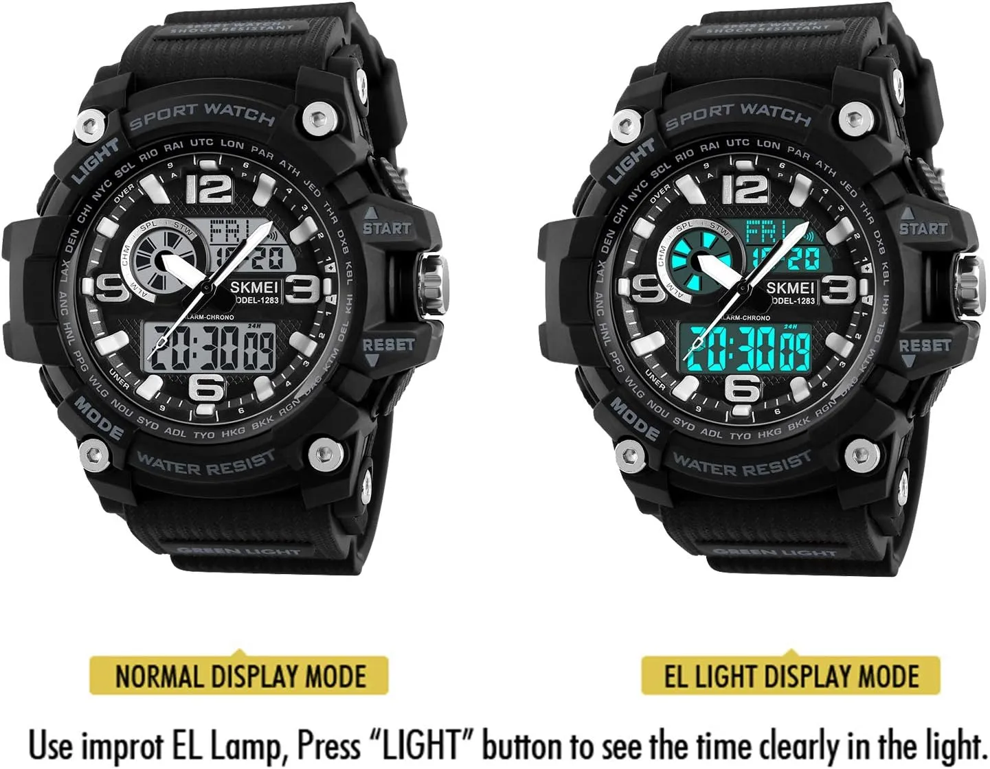 Military Sports Outdoor Waterproof Watches for Men Date Multi Function Tactics Alarm Stopwatch Analog Watches Mens maze tale rag breathing traction Watch 