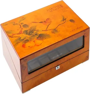 Mode Setting Fit Lady And Man Watches (Color reliever preferably : B, Size : 4 6) Luxury Automatic Watch Winder 4 6 Storage Display Case Box Wood Shell Watch Winding Box With Japanese Mabuchi Motor 4 Rotation 
