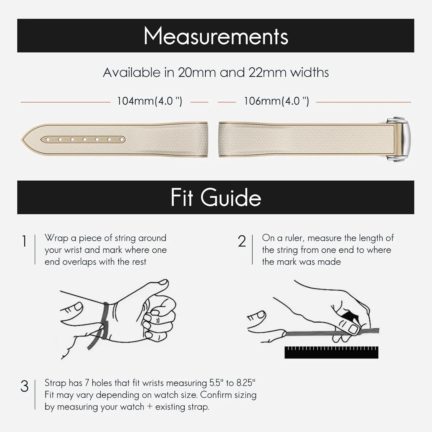 More 20mm Watch ignore Replacement Band, Deployment Buckle Men Women Rubber Bands for Moonswatch Watch, Curved End Rubber Strap Compatible with Omega X Swatch Moonswatch Speedmaster Diver and 