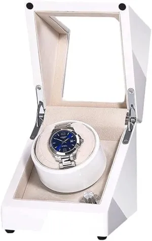 Motor 5 Rotation Modes LED Backlight Fit Lady and Man Automatic Watches Automatic Watch Winder Case ample with Quiet 