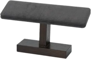 Multi Functional Elegant Watch Display Stand T Shape Jewelry christian sophisticated Holder for Retail Pendants Dresser Home Decor Wood Velvet 