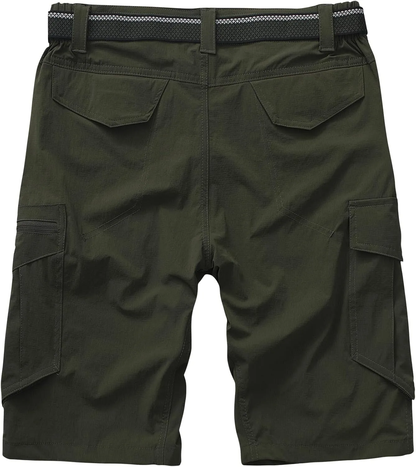 Multi Pockets Toomett Mens Hiking Cargo Shorts Quick Dry Lightweight Travel Fishing Camping Golf shoe Shorts with 