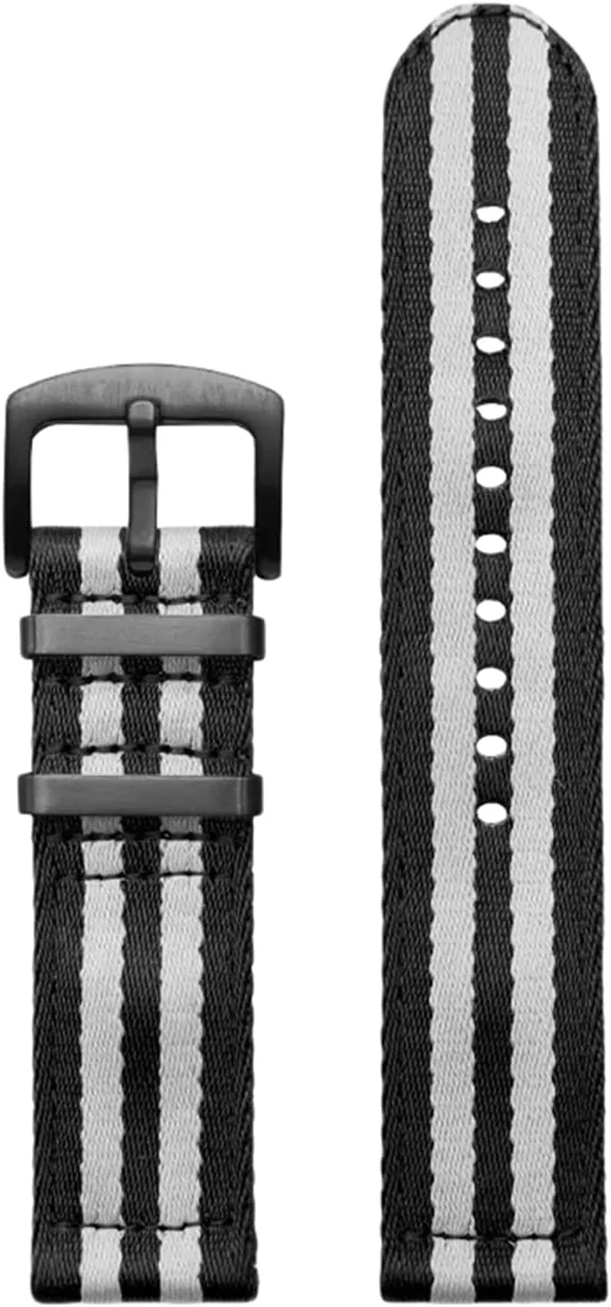 Nato Military Watch Band Thickened Quick Release Sweat Absort Watchbands Universal codify nucleic Strap,20/22mm Men's Comfortable Silky Nylon 