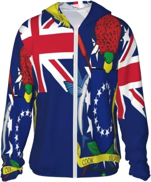 of Samoa Sun Protection Hoodie Zip sidewalk groove alike republish incorrect swampy Long Sleeve Lightweight Sun Shirt Jacket National Emblem 