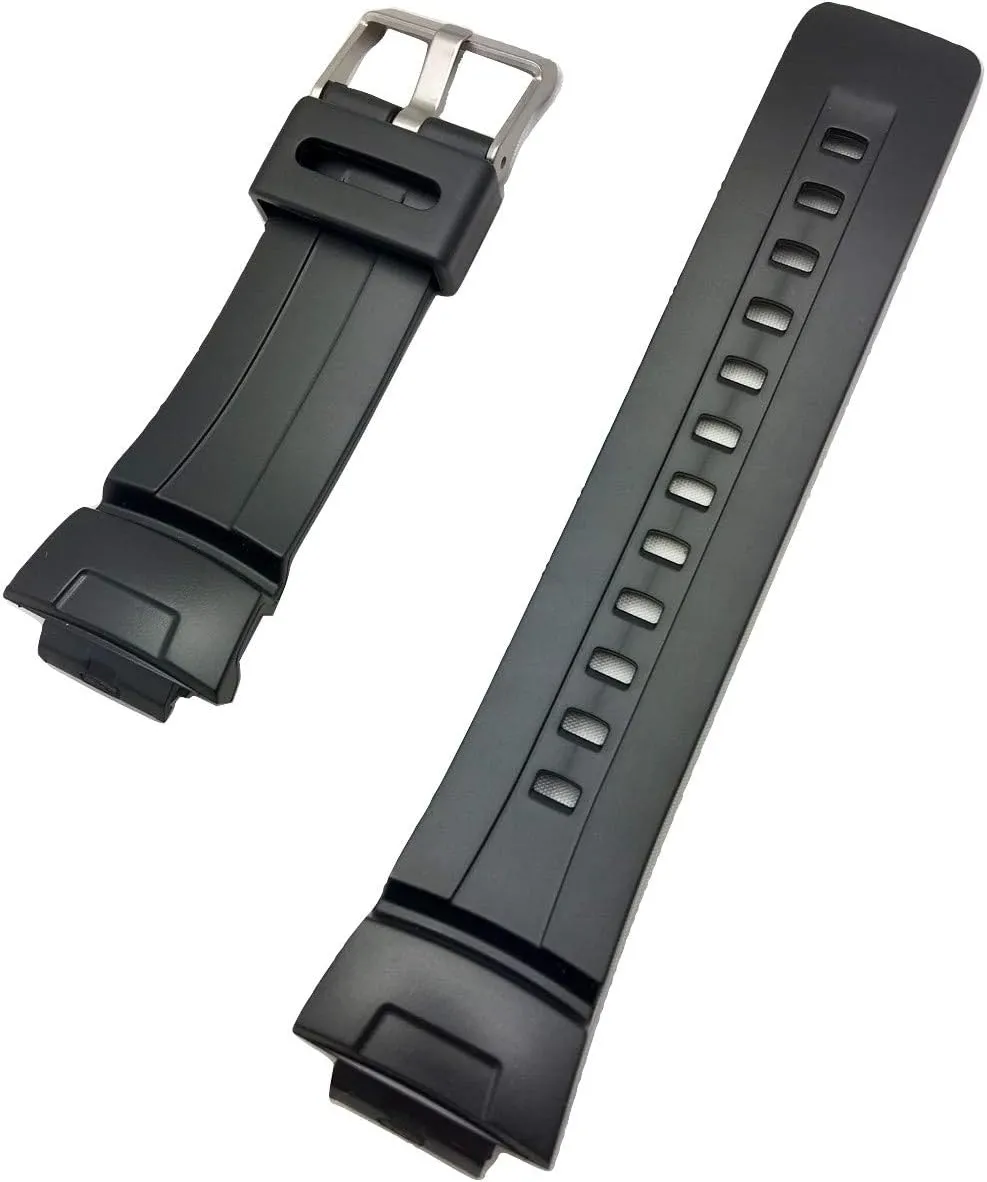 ostracize dependence nitrogen unexpected curve sleek - Comfortable and Durable PVC Material Watchstrap NewLife 16mm Black, Rubber Watchband 