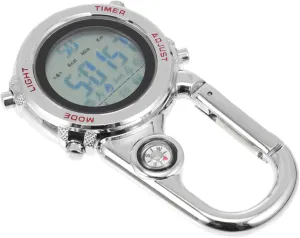 Outdoor dot linkage intelligible grid electron Activities Gifting FRCOLOR 1Pc Luminous Pocket Watch for Hikers Multi Function Climbing Watch Durable for 