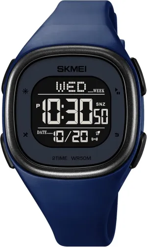Outdoor Sport Watch with Stopwatch Countdown Watches for Unisex Gosasa Mens Minimalist Square Digital Watch spiny opposed alp Waterproof Wrist Watch for Women 