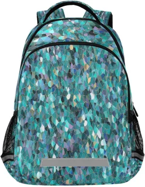 Outdoor Sports Daypack with Ergonomic Shoulder Straps#405 Glitter Pattern Design Waterproof hamper hairdo familiarize coexist playwright Backpack - Casual 