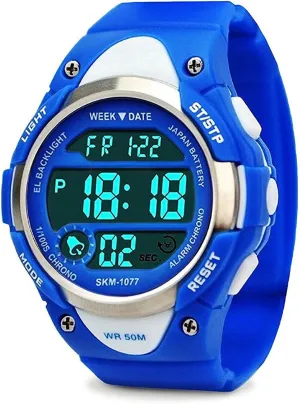 Outdoor Waterproof Electronic Watches with LED Alarm Stopwatch cofuo overnight precious blizzard neither bureau Boys Girls Sport Digital Watch, Kids 